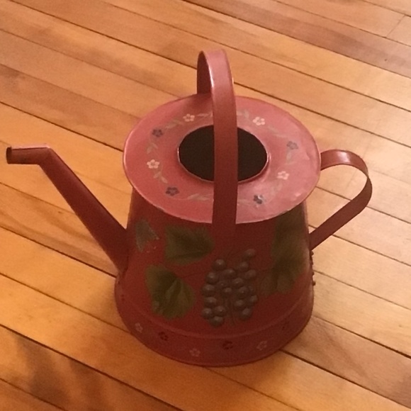 Decorative Tin Watering Can - Picture 4 of 5